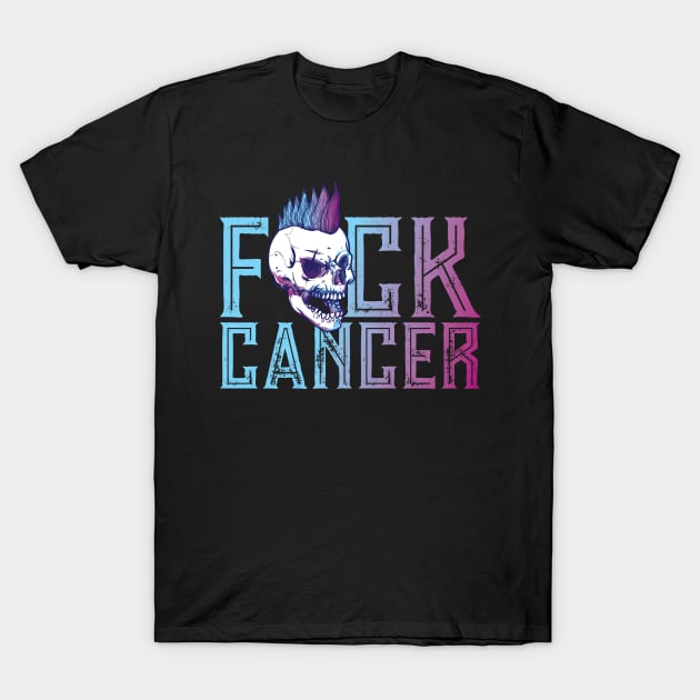 Fuck Cancer - Survivor T-Shirt by rumsport